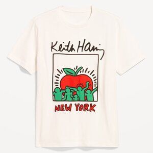 Old Navy Keith Haring New York Graphic Tee Size XL